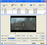 Torrent DVD to iPod MP4 Converter screenshot